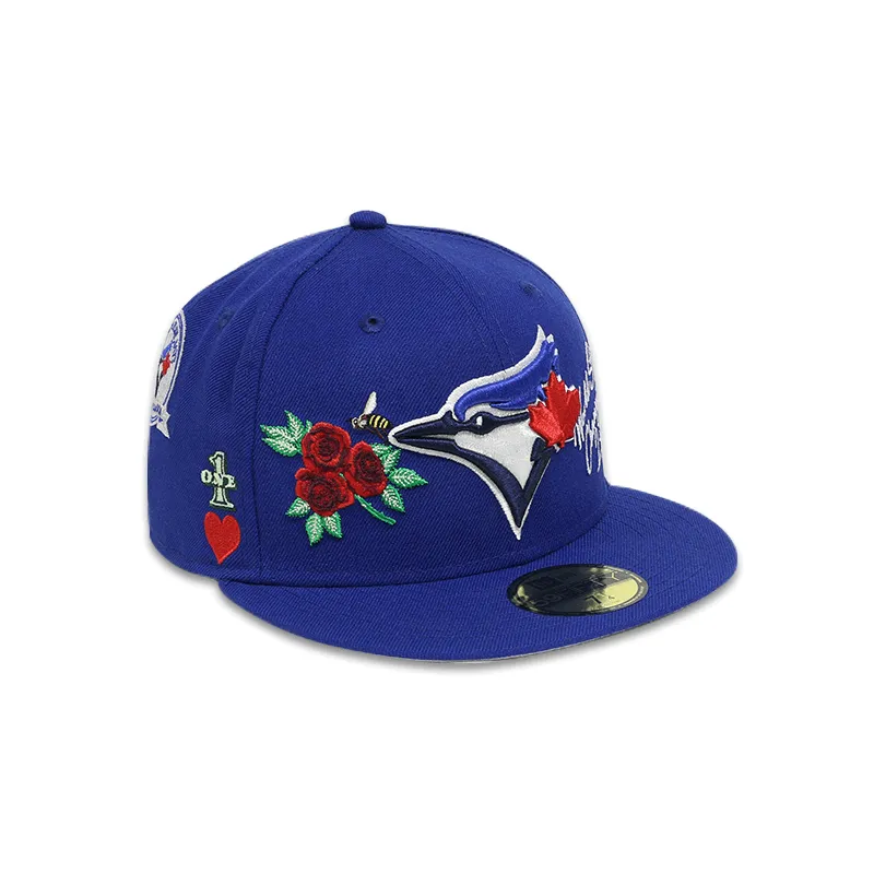 [12731497] Toronto Blue Jays Icon Quickstrike Men's Fitted Hats