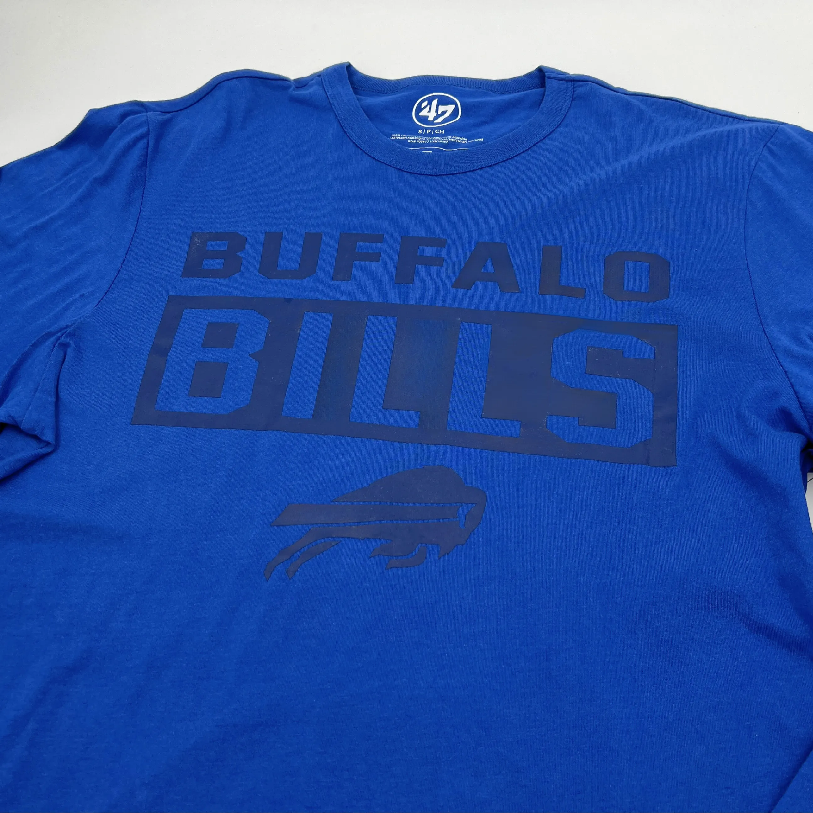 '47 Brand Buffalo Bills Jetty Blue Framework Long Sleeve Shirt