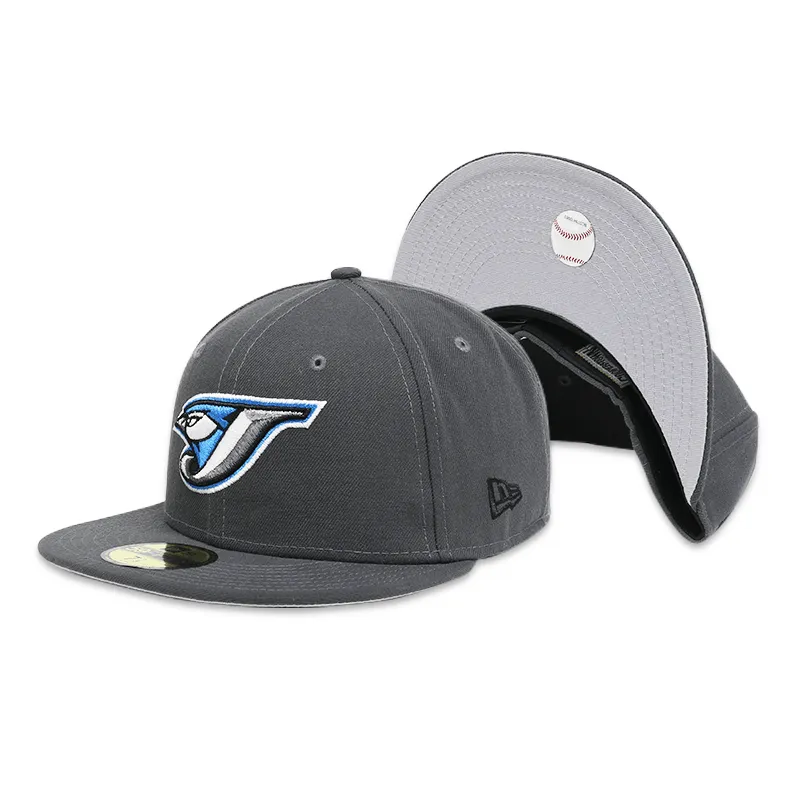 [70553058] Toronto Blue Jays 30th season Patch Men's Fitted Hat