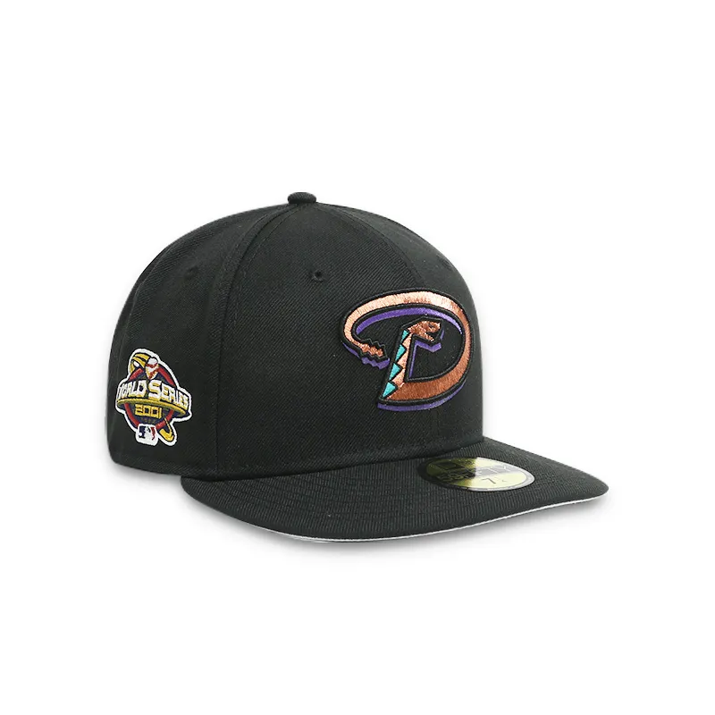 [70584732] Arizona Diamondbacks 01' World Series Men's Fitted Hat