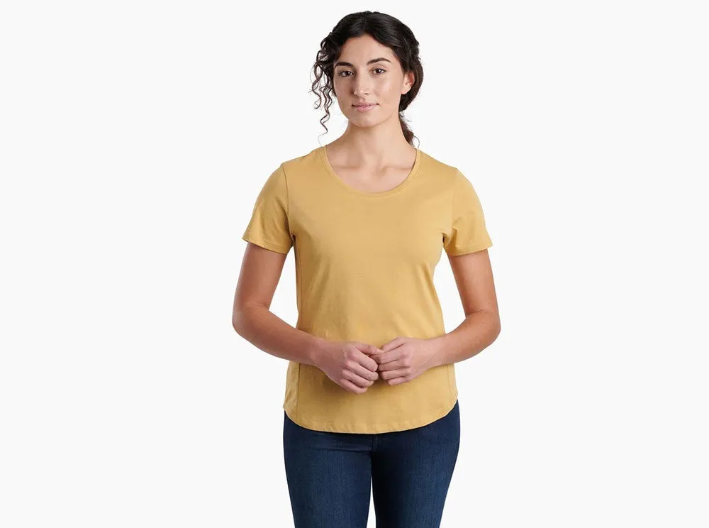 Arabella Scoop T-Shirt - Honey