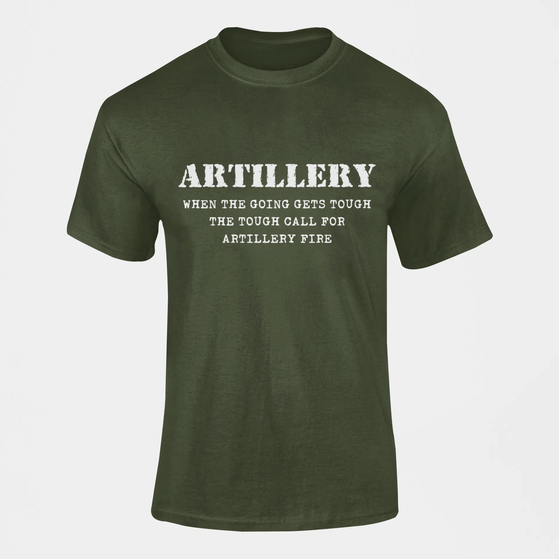 Artillery T-shirt - When the Going Gets Tough..... (Men)