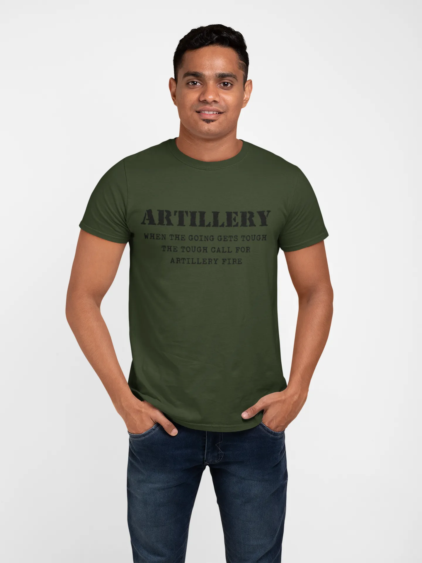 Artillery T-shirt - When the Going Gets Tough..... (Men)