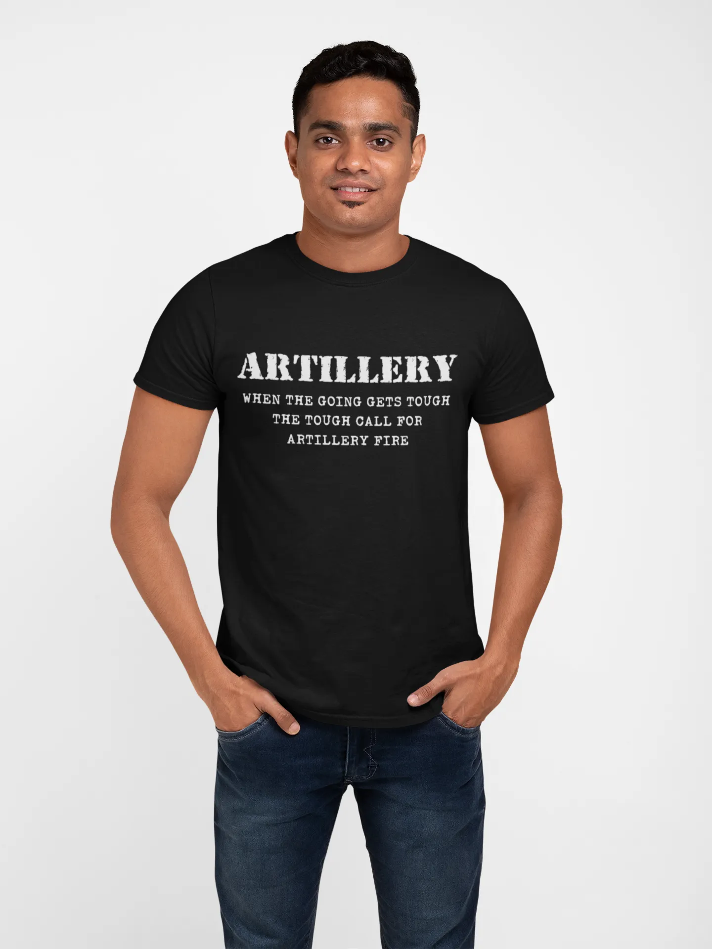 Artillery T-shirt - When the Going Gets Tough..... (Men)