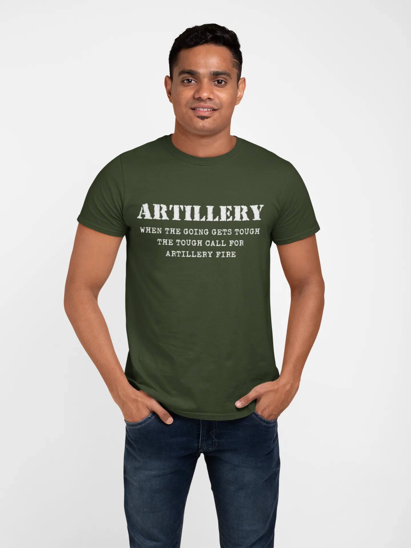 Artillery T-shirt - When the Going Gets Tough..... (Men)