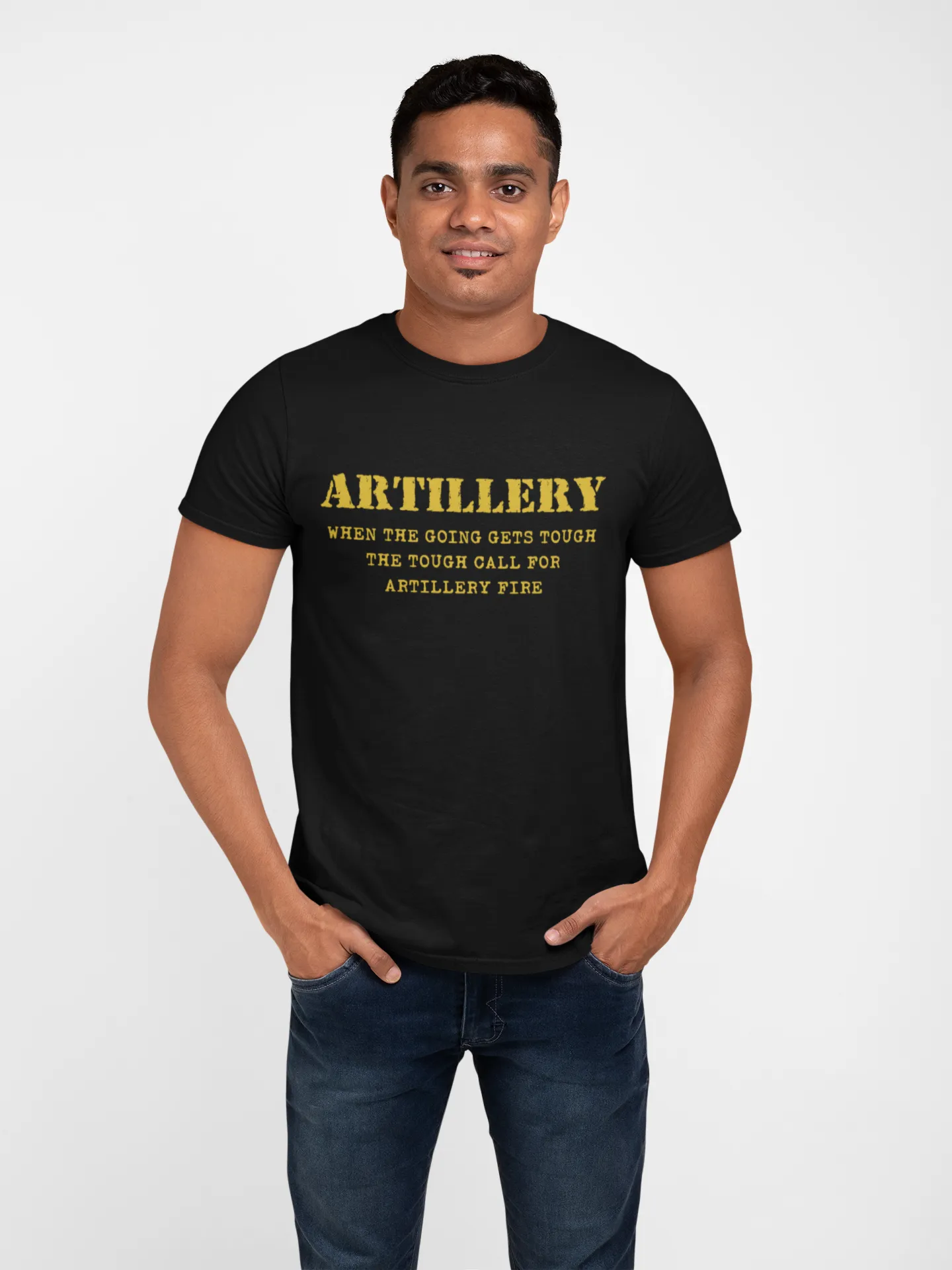 Artillery T-shirt - When the Going Gets Tough..... (Men)