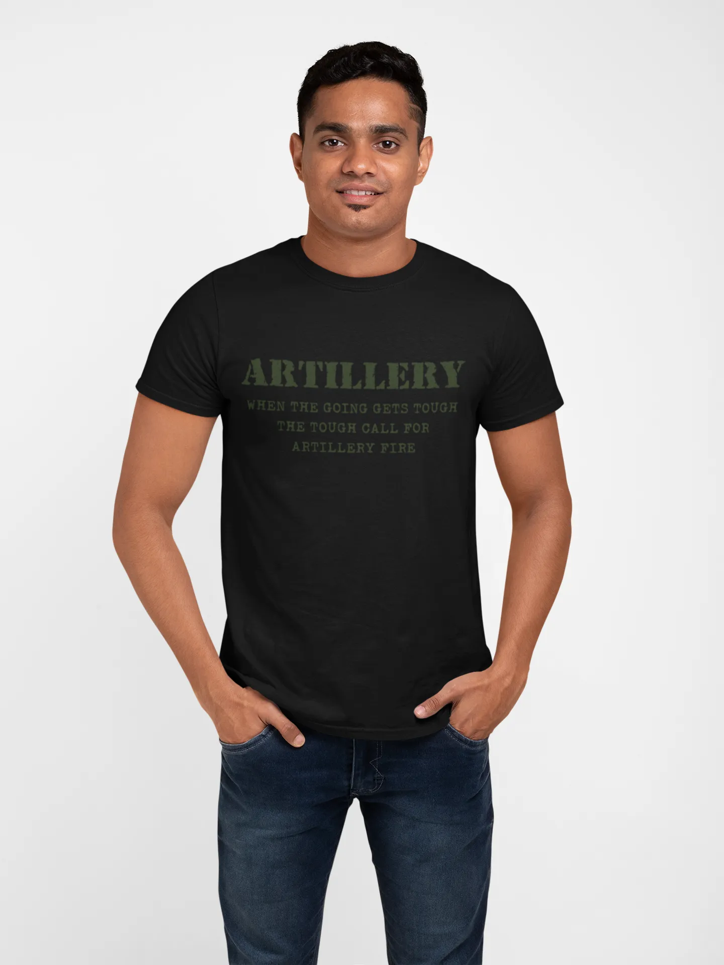 Artillery T-shirt - When the Going Gets Tough..... (Men)