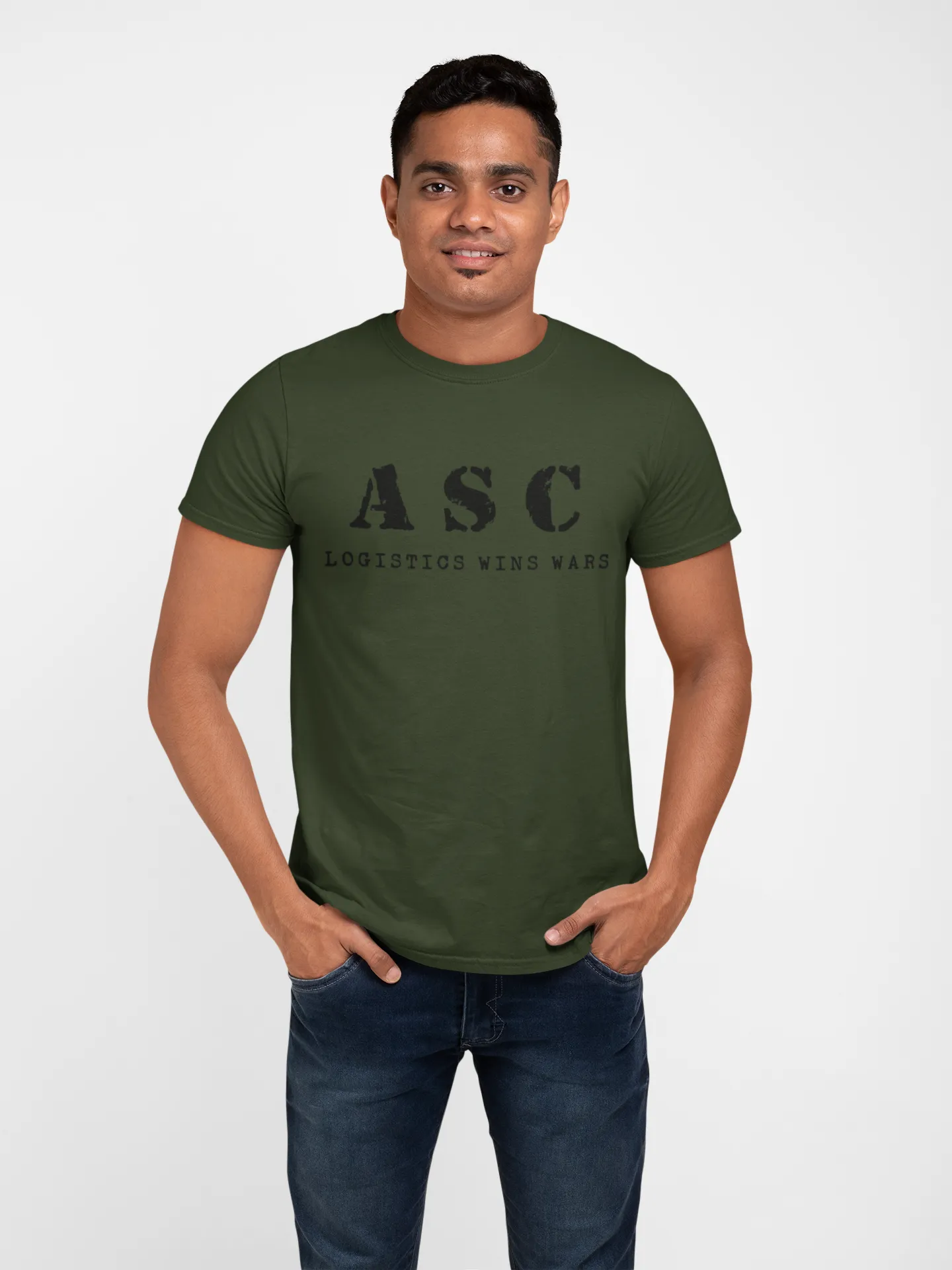 ASC T-shirt - ASC, Logistics Wins Wars (Men)