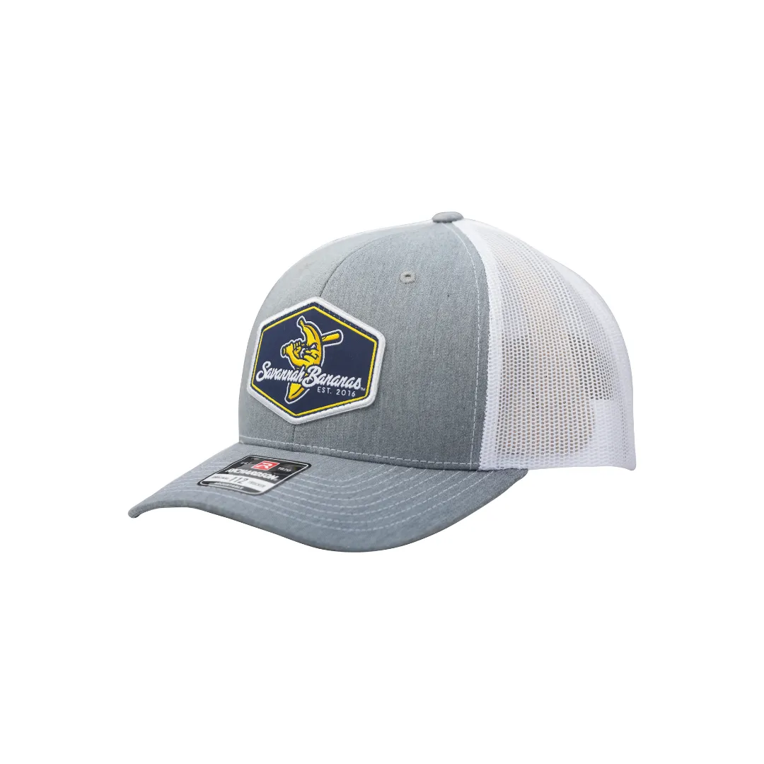 Bananas Richardson 112 Trucker Hat - Gray/White