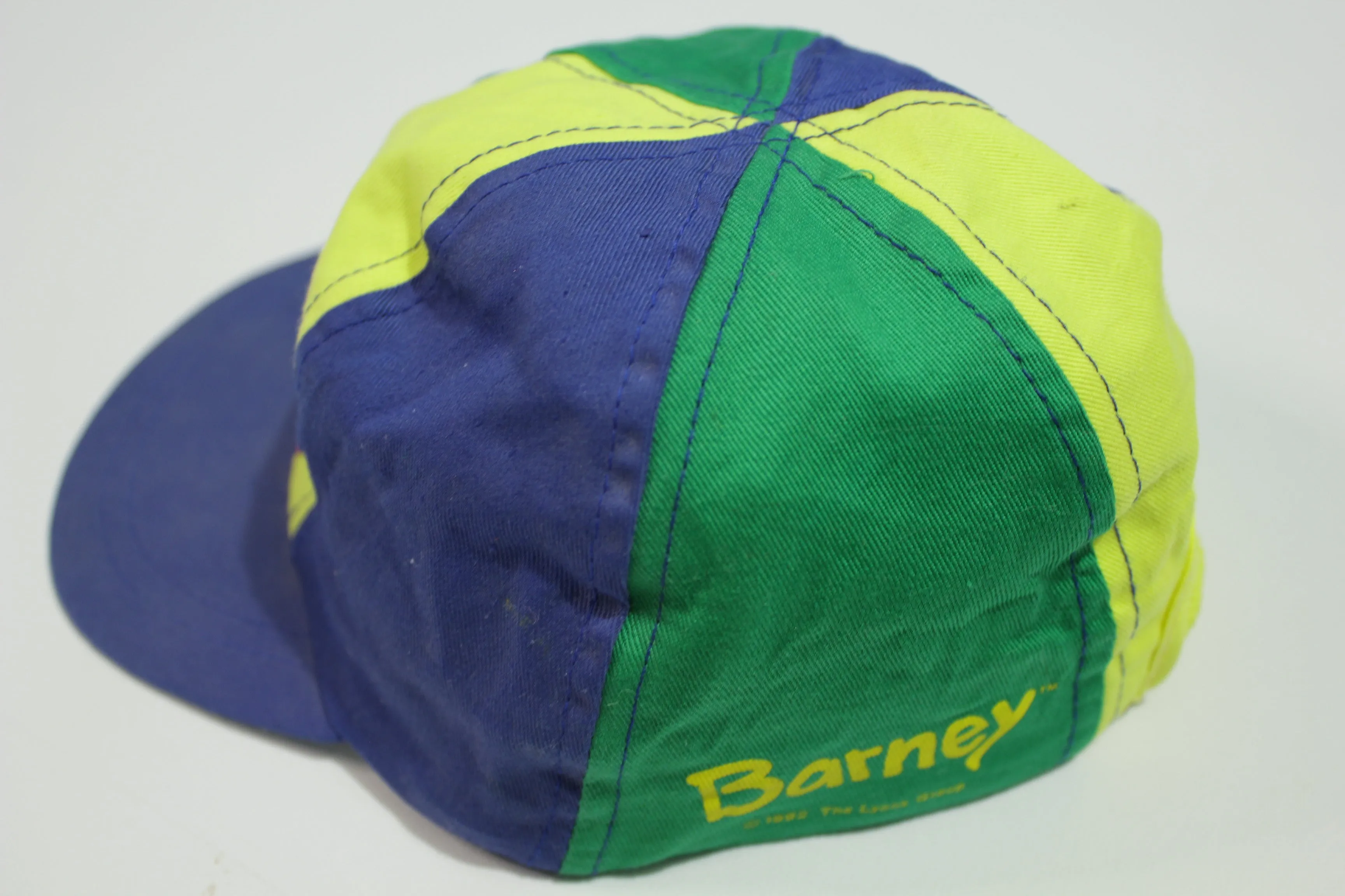 Barney The Purple Dinosaur 1992 Lyons Group Vintage 90's Kids Hat