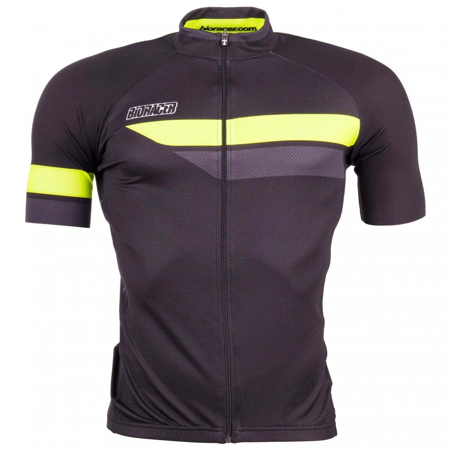 Bioracer Team Women's Jersey 2.0 - Black/Fluo Yellow