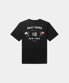 Black New York Store T-Shirt