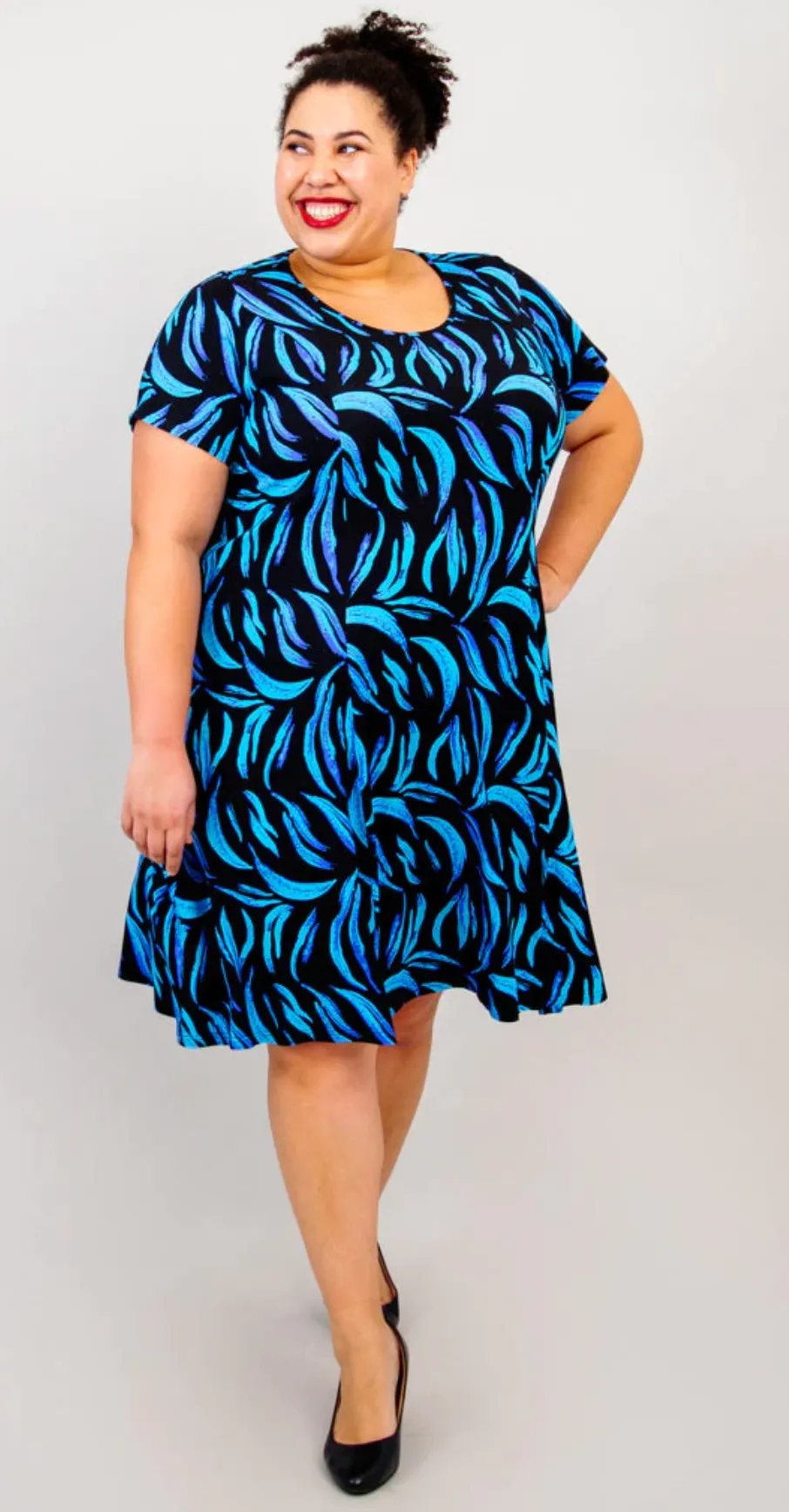 Blue Sky Callie dress, bamboo