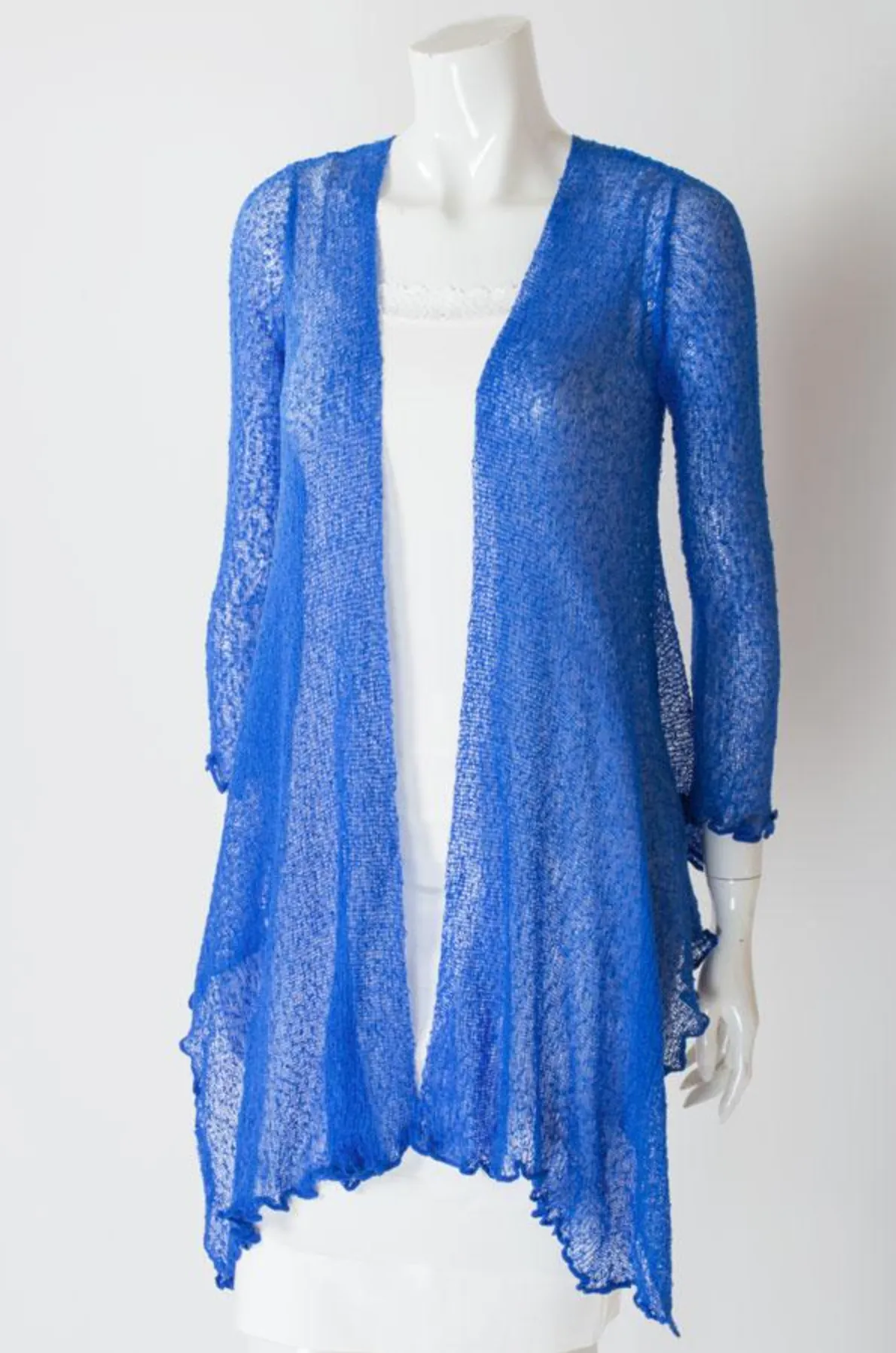 Blue Sky cardigan, long mesh shrug (6 colors)