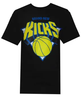 Booger Kids- New Kicks Tee (Blk/Blue/Yellow)