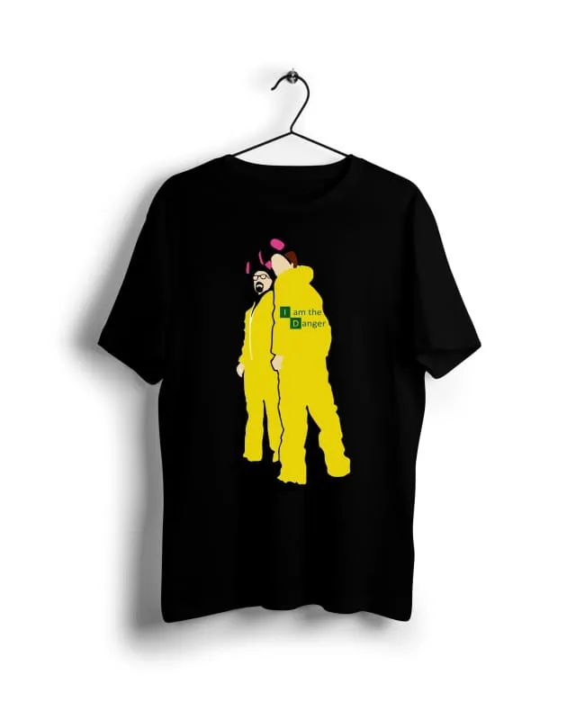 Breaking Bad I am the Danger - Digital Graphics Basic T-shirt black