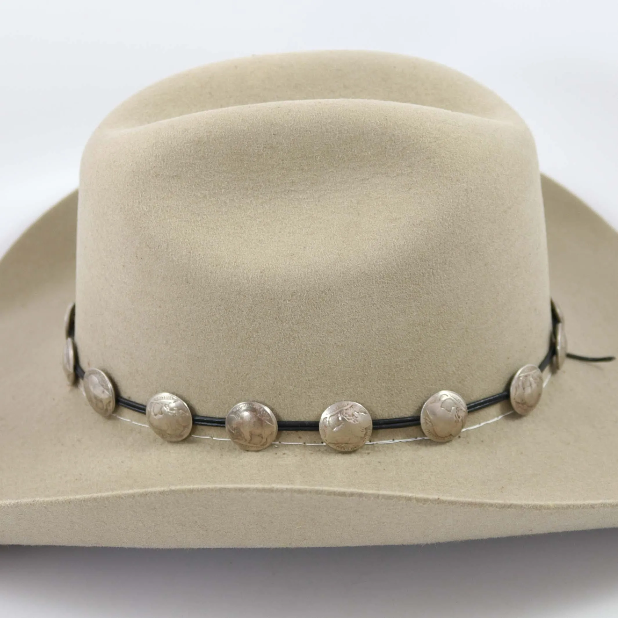 Buffalo Nickel Hat Band