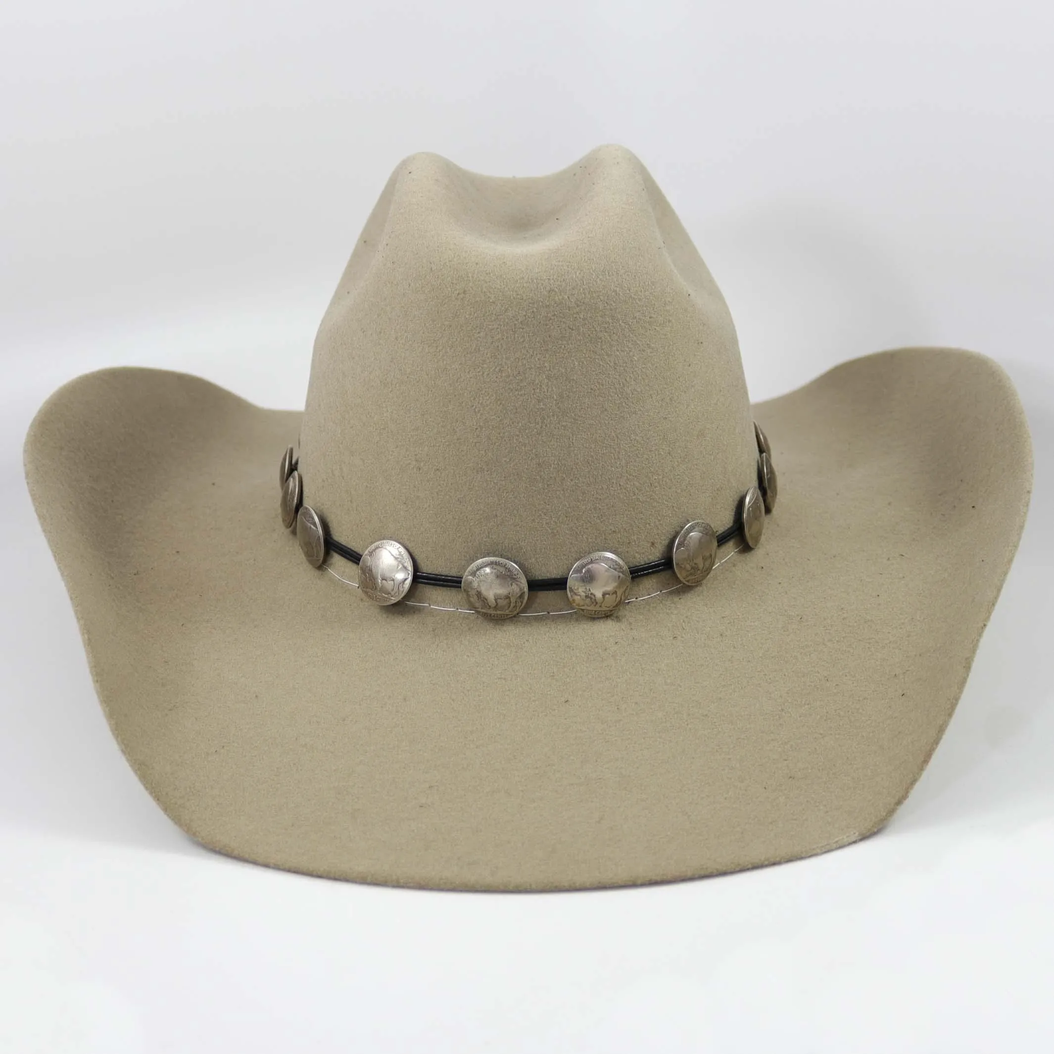 Buffalo Nickel Hat Band