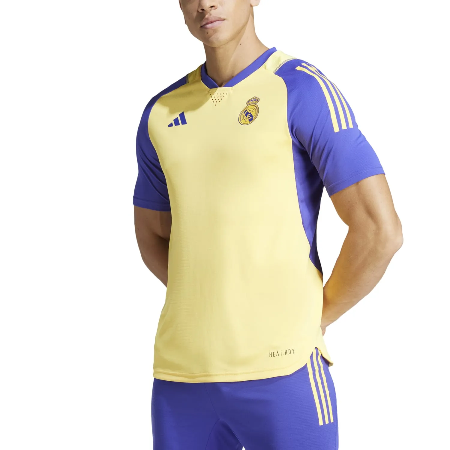 Camiseta Pro Hombre Entrenamiento Amarilla 23/24