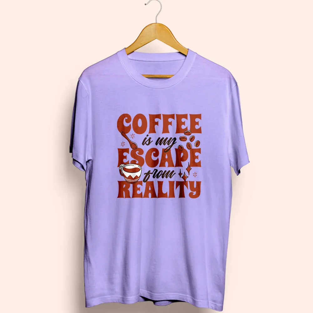 Coffee My Escape Half Sleeve T-Shirt