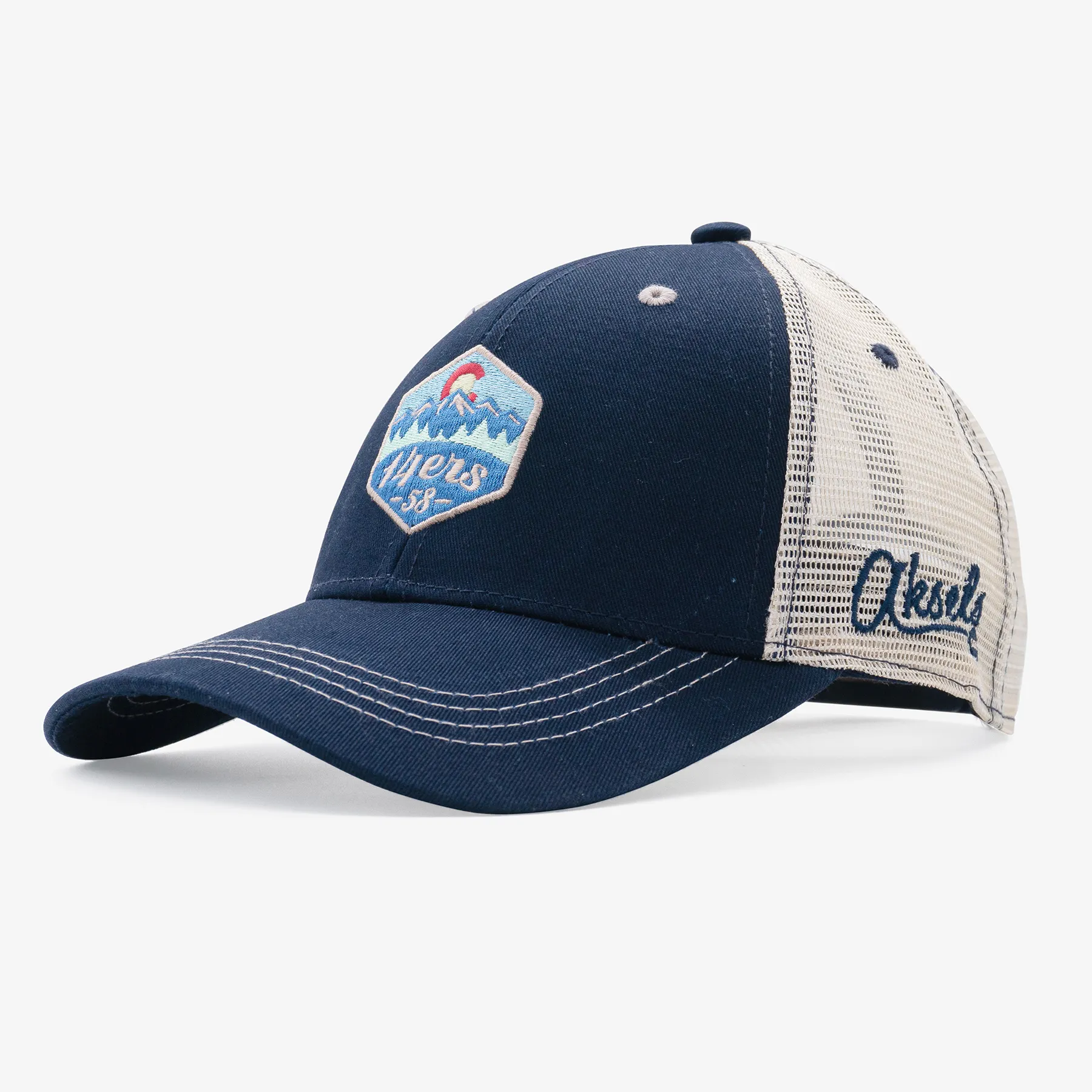 Colorado 14er Curved Trucker Hat