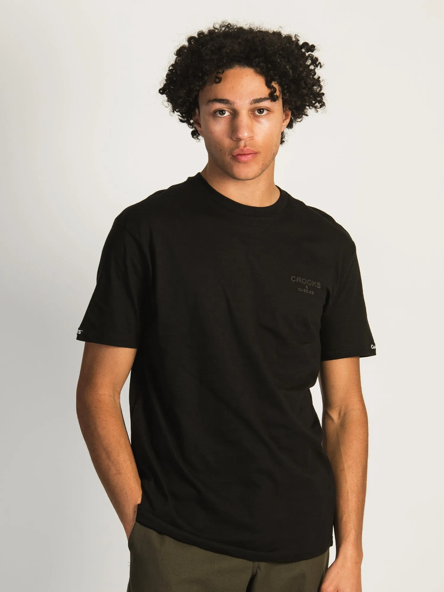 CROOKS & CASTLES SKI MASK T-SHIRT