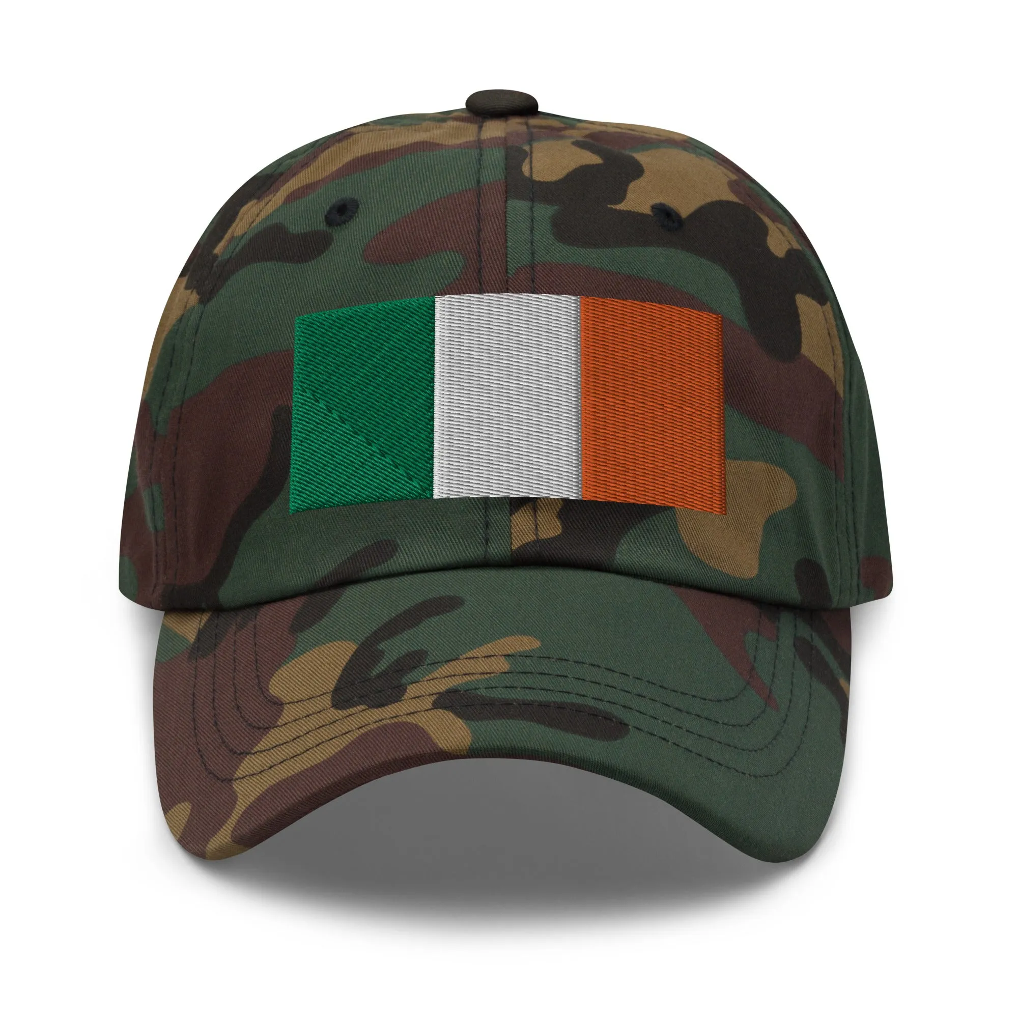 Embroidered Irish Flag Dad Hat