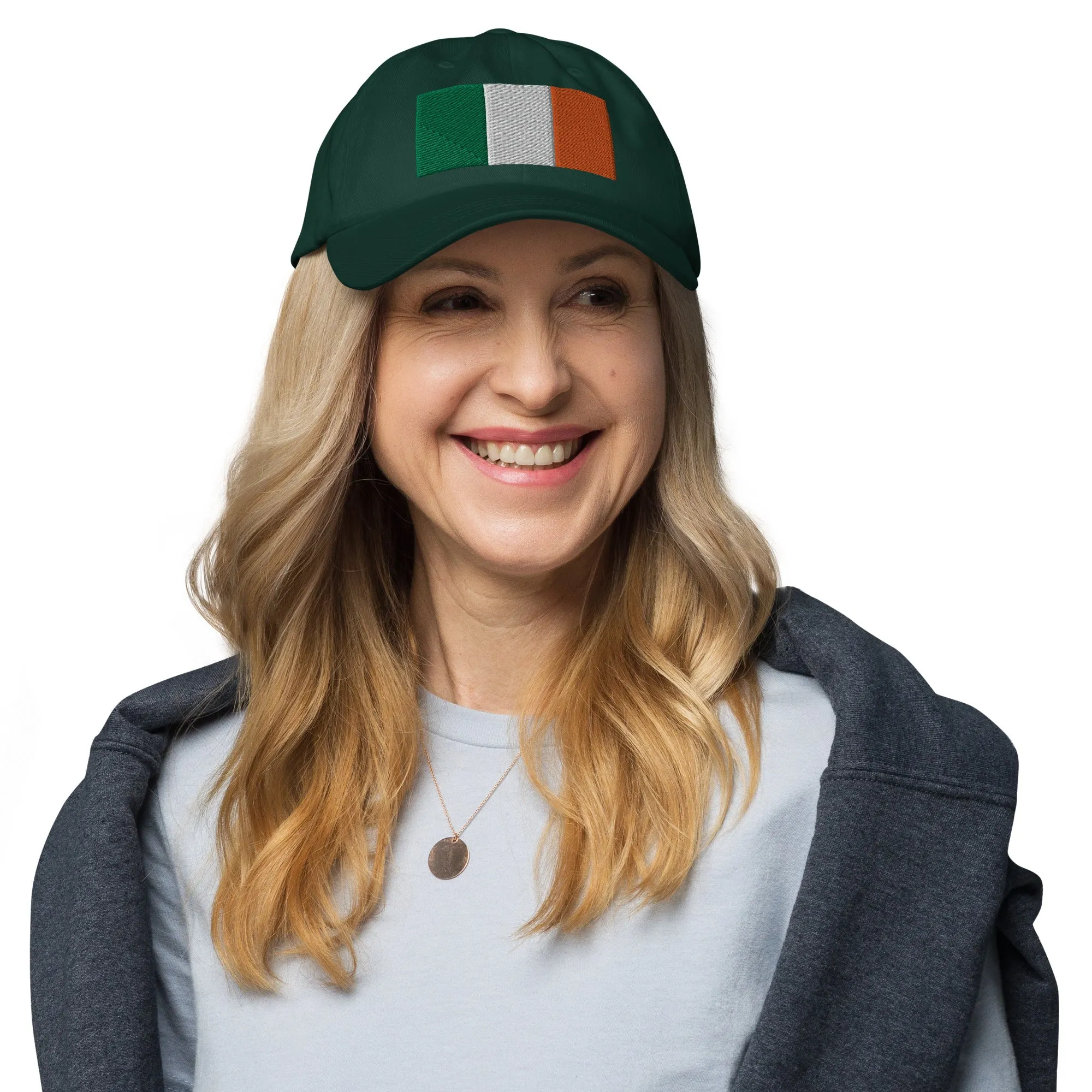 Embroidered Irish Flag Dad Hat