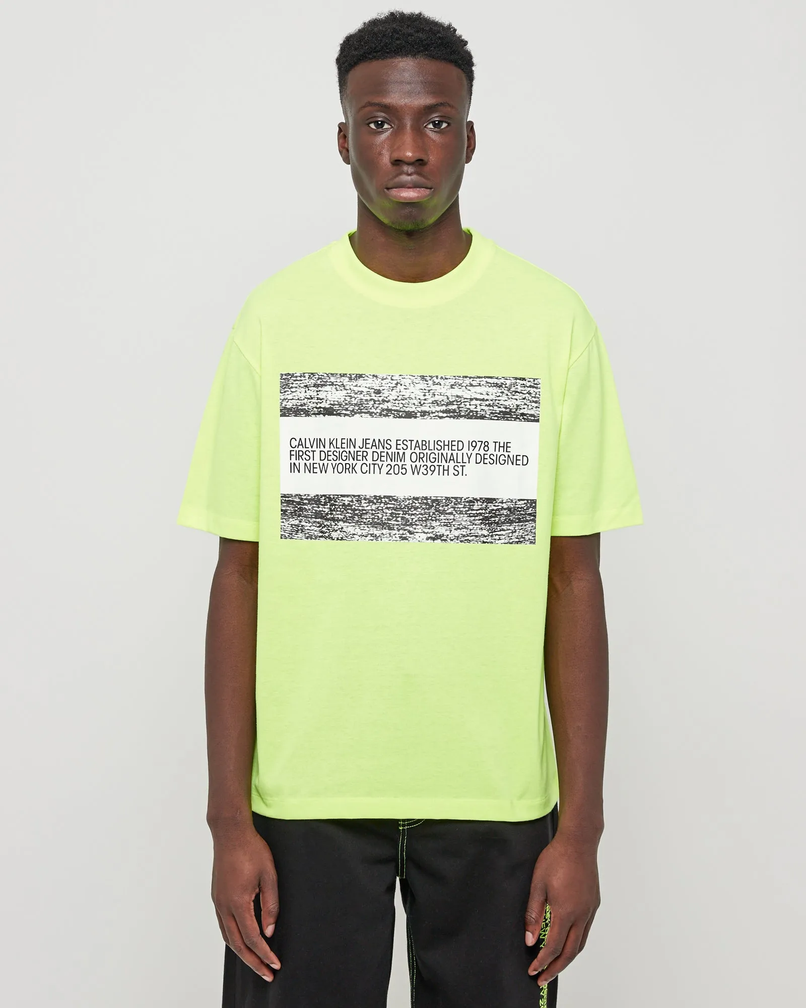 EST.1978 Logo SS T-Shirt in Yellow