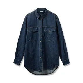 H2OFagerholt Aljinz Shirt Vintage Blue Denim