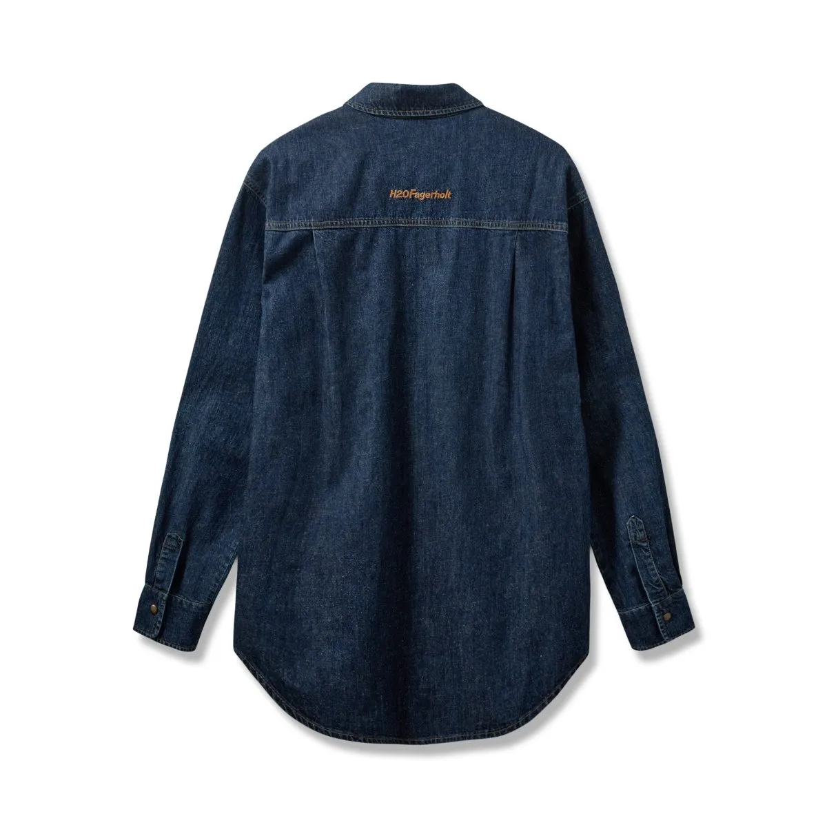 H2OFagerholt Aljinz Shirt Vintage Blue Denim