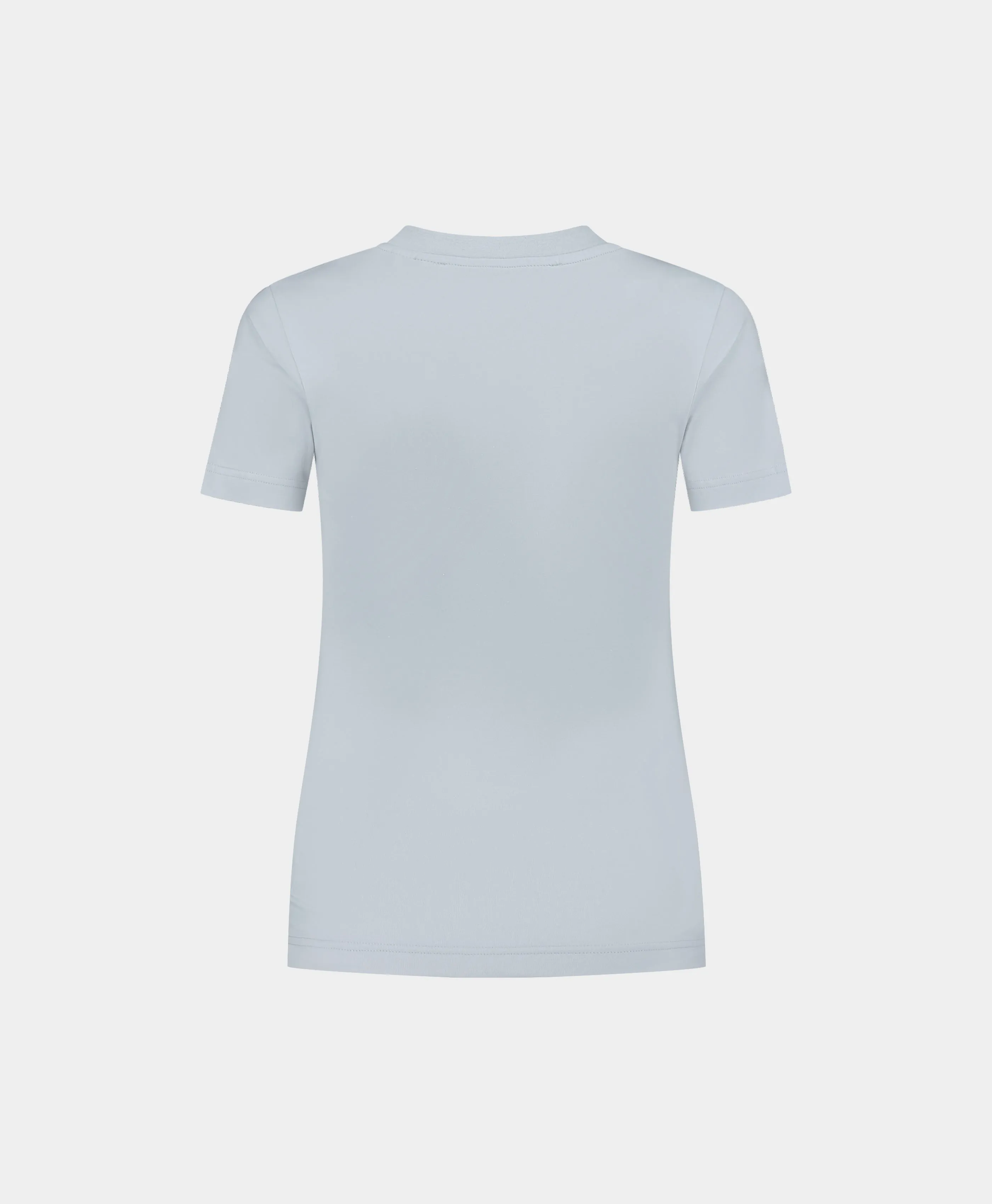 Halogen Blue Logotype Fitted T-Shirt