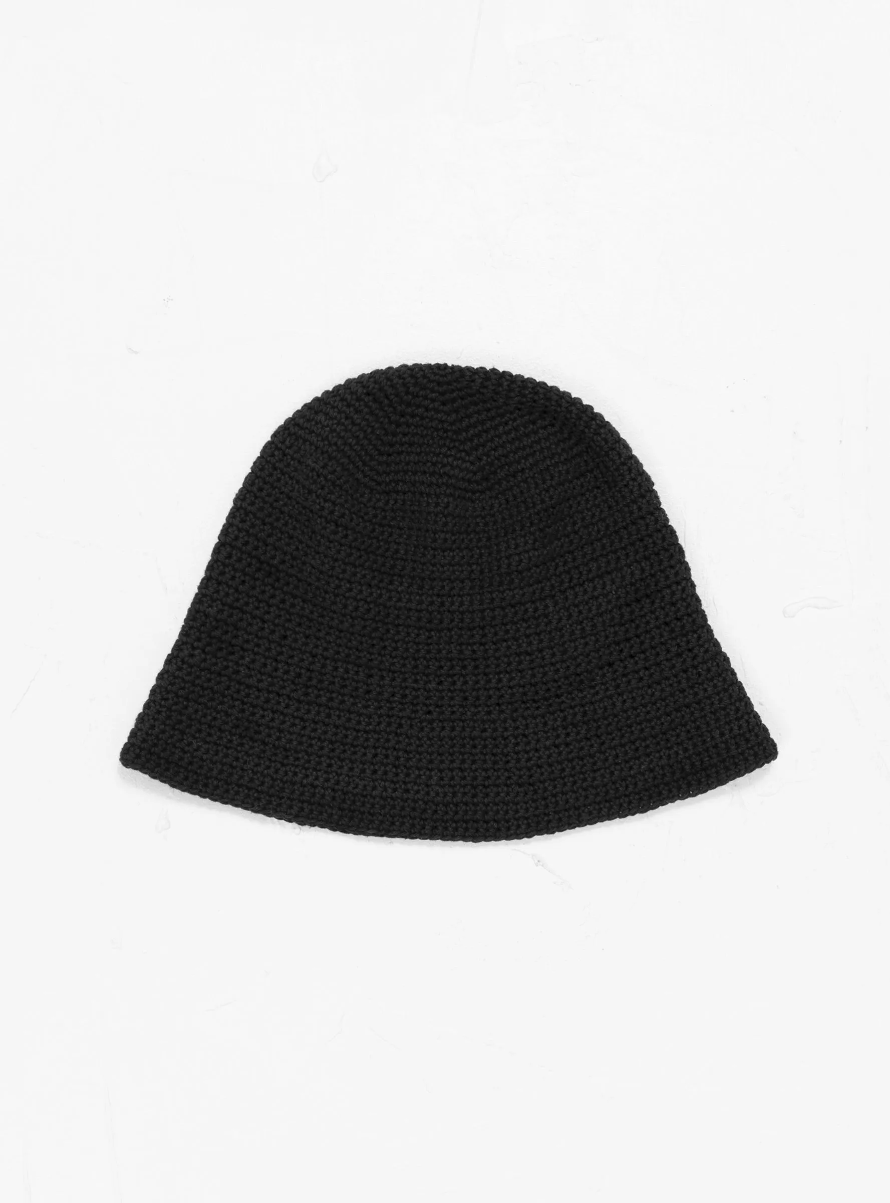 Hand Knit Hat Black