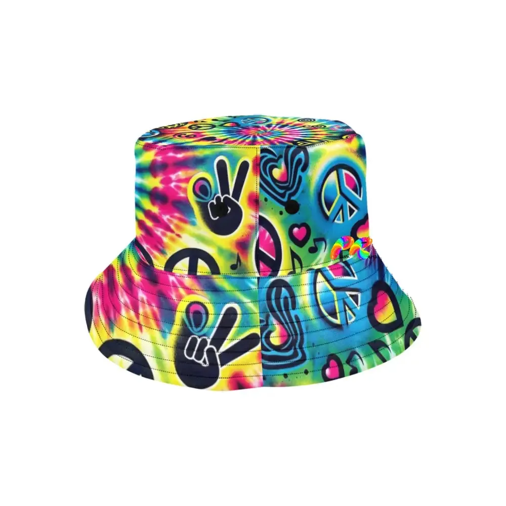 Happy Vibes Rave Bucket Hat