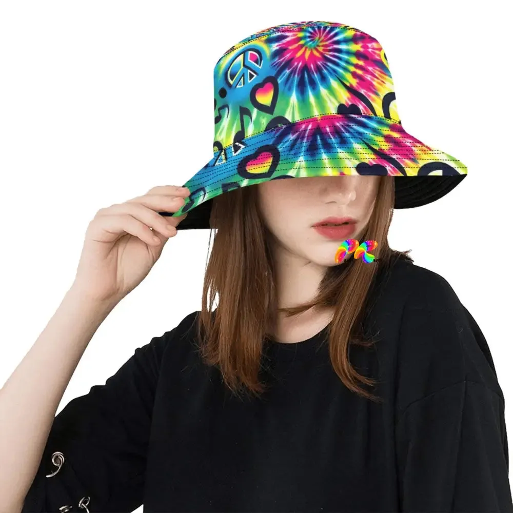 Happy Vibes Rave Bucket Hat