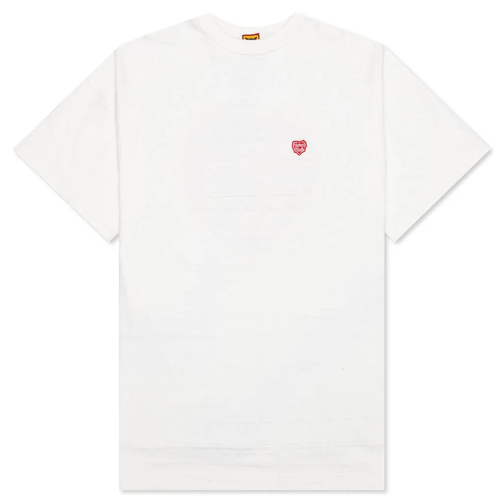 Heart Badge T-Shirt - White