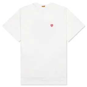 Heart Badge T-Shirt - White