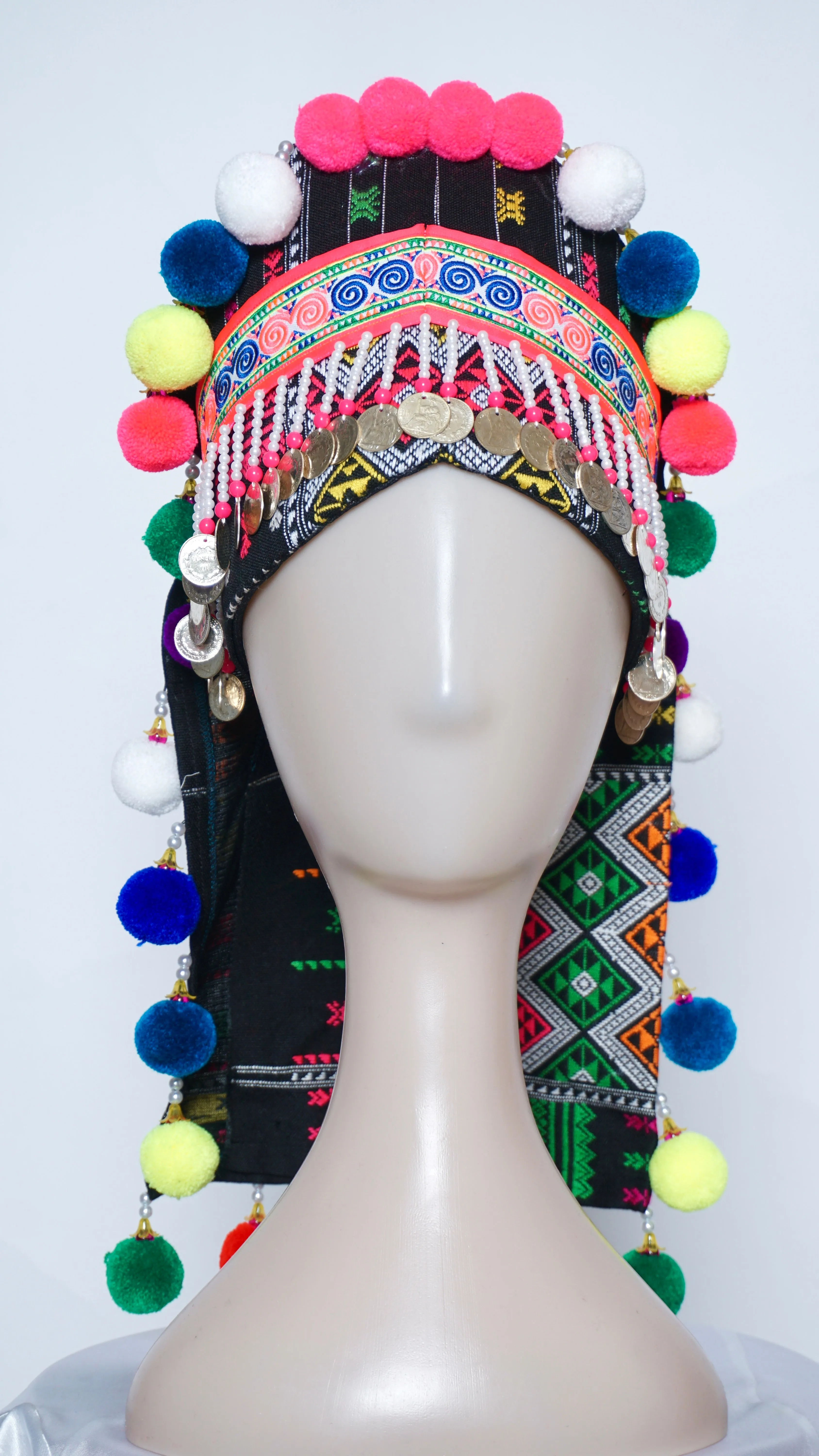 *Hmong Txaij Hat (22"-23")