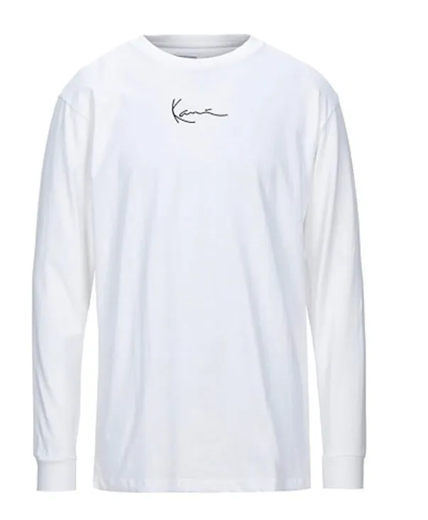 Karl Kani Small Signature Longsleeve white/black