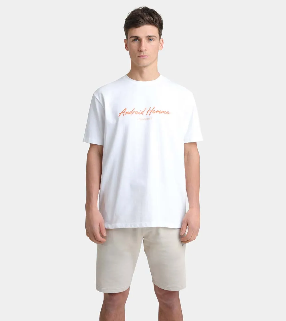 Keyline Script T-Shirt | White AHTA231-19