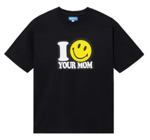 Market SMILEY® Your Mom Tee Black