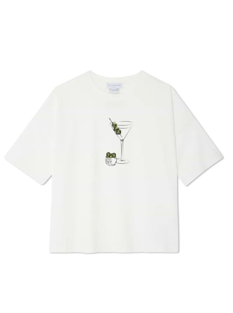 Martini T-Shirt in White