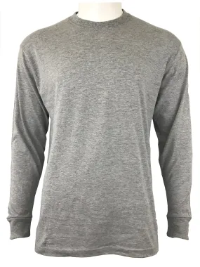 Men's Plain Long Sleeve T-Shirt