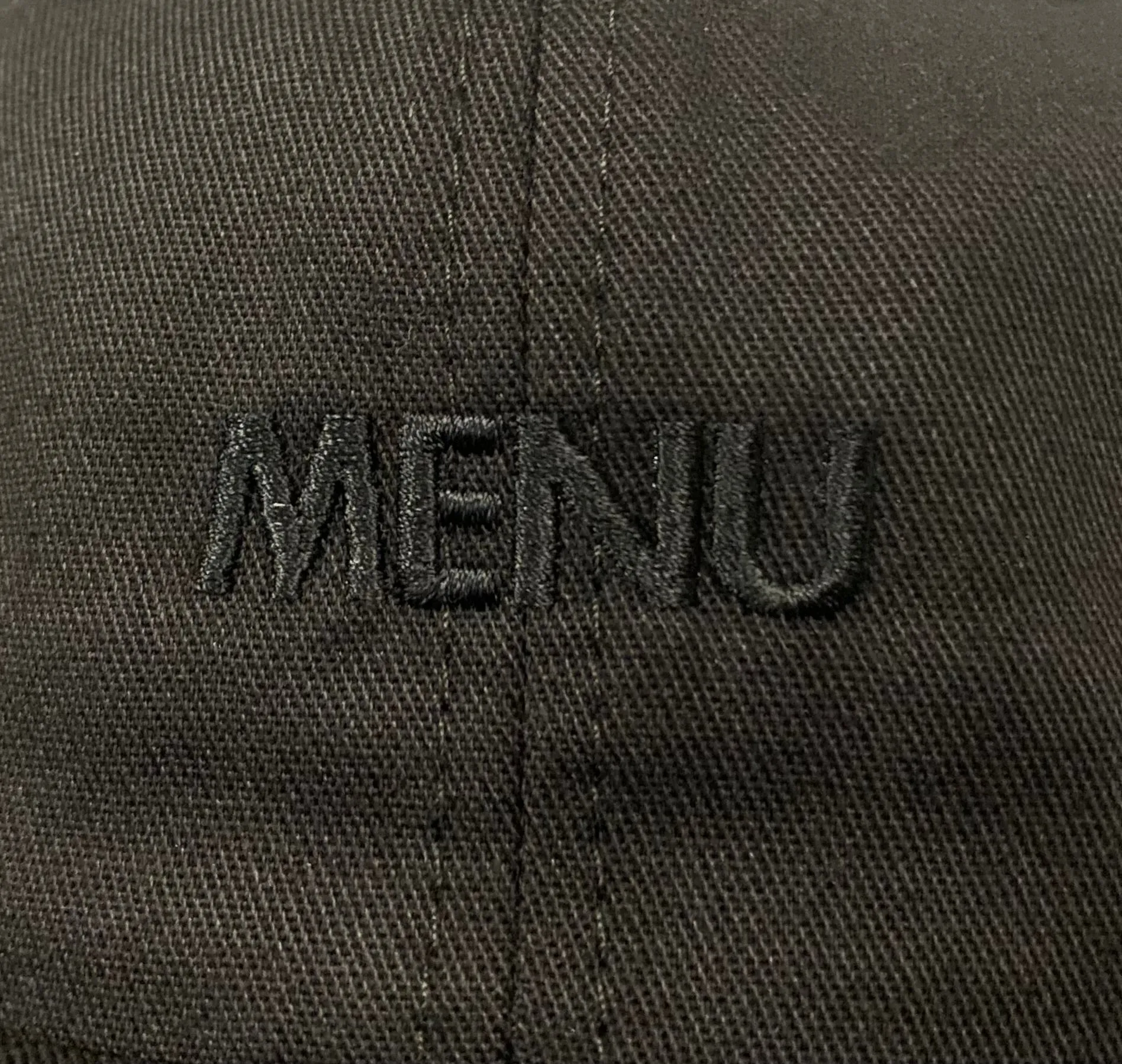 Menu Army Snapback - Black/Black