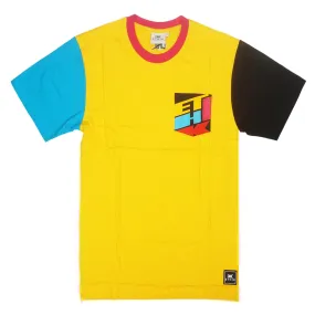 Metropolis Block Tee (Yellow) /D12