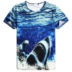 Muscle Shark Deep Sea Shark Week Unisex Graphic Tee | DOTOLY