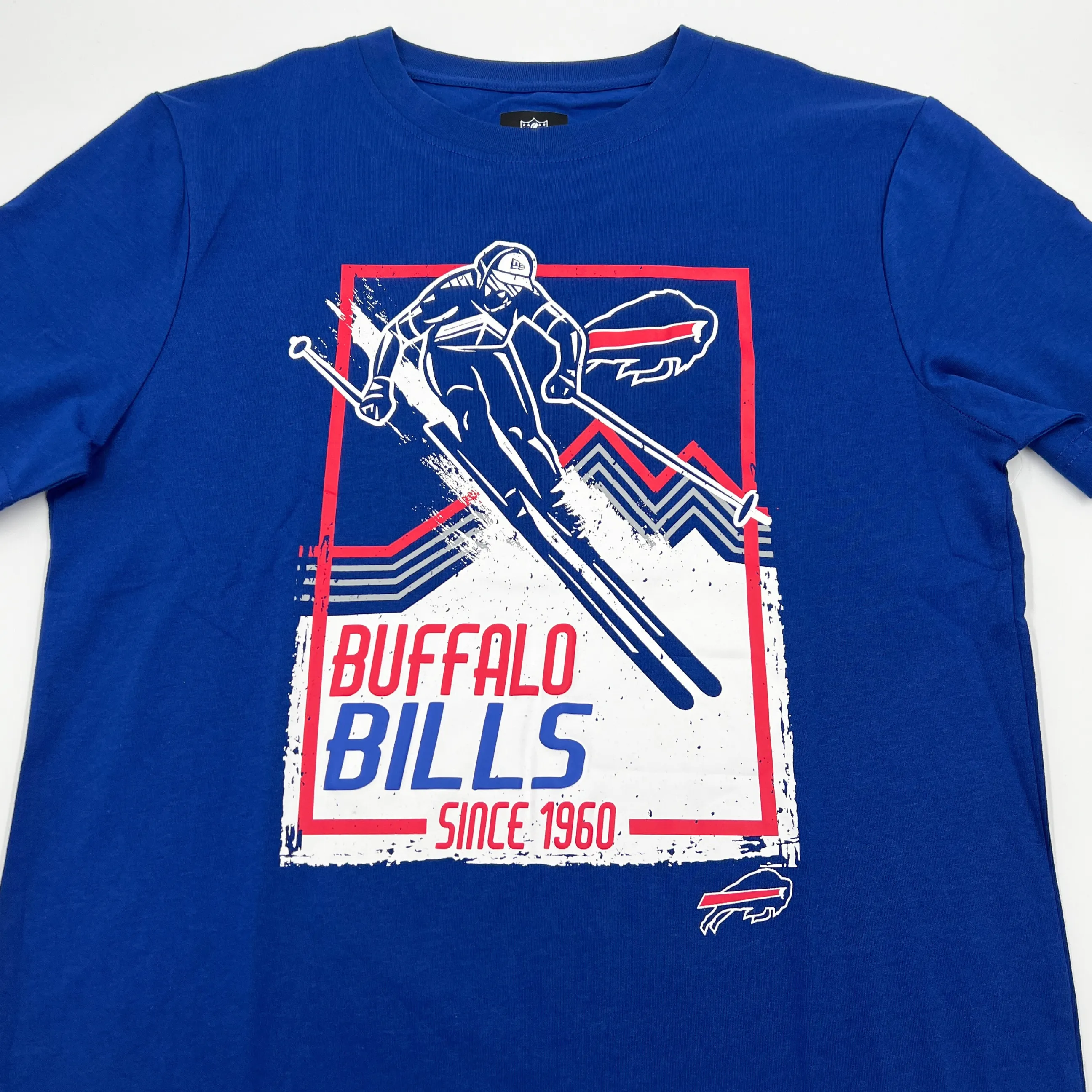 New Era Buffalo Bills Skier Lift Pass Short Sleeve Shirt