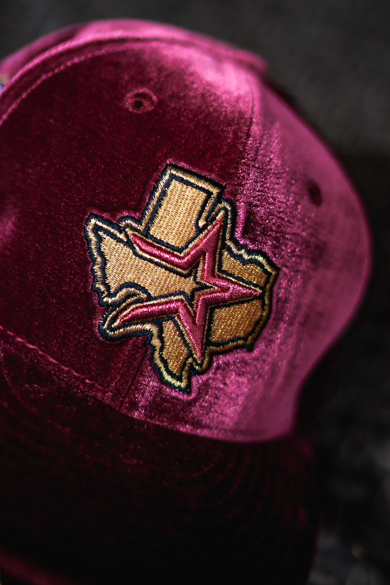 New Era Houston Astros 45th Anniversary Grey UV (Burgundy Velvet)