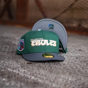 New Era Philadelphia Eagles 1997 Pro Bowl Grey UV (Forest Green/Charcoal)