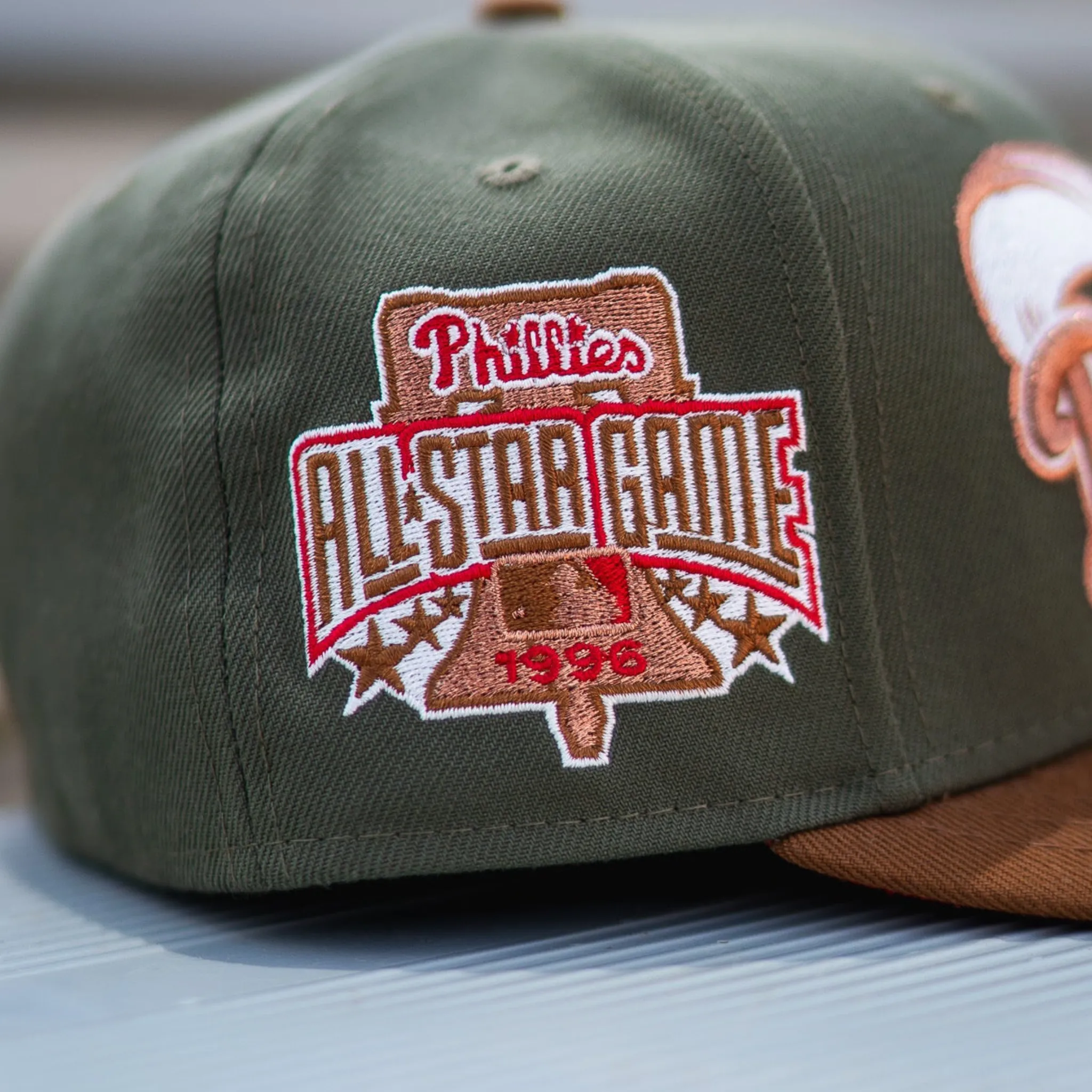 New Era Philadelphia Phillies 1996 ASG Red UV (Olive/Peanut)